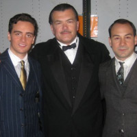 W/ Vincent Piazza and Joseph Riccobene on the set of HBO's "Boardwalk Empire"